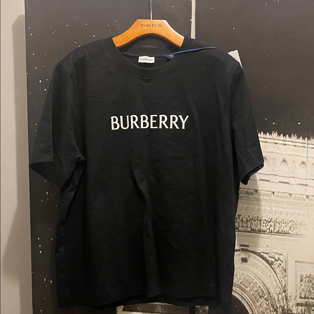 Burberry Black Short Sleeve Tee - Picture 2 of 5